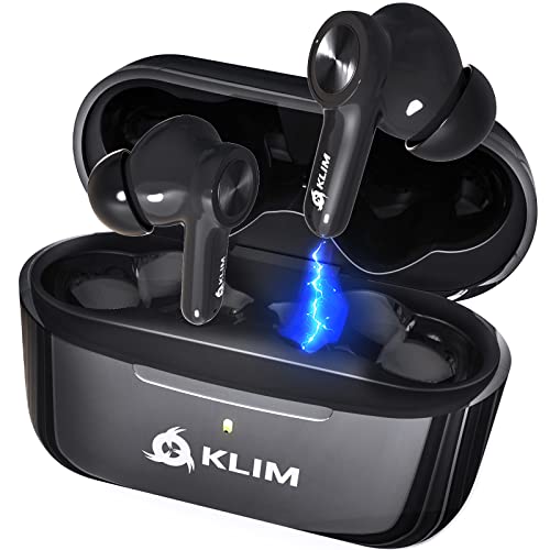 Fones de ouvido esportivos Bluetooth KLIM Pods V2, NOVO 2023, Bluetooth 5.3