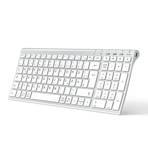 Bluetooth-Tastaturen iClever Kabellose Tastatur, BK10 Bluetooth