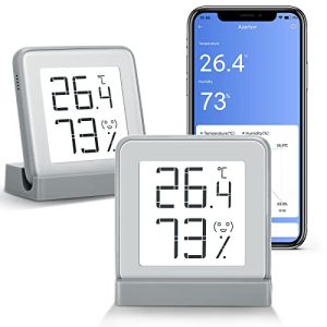 Bluetooth-Thermometer Azarton Thermometer Innen Digital