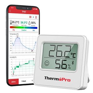 Bluetooth-Thermometer ThermoPro TP357 80m Bluetooth Innen - bluetooth thermometer thermopro tp357 80m bluetooth innen