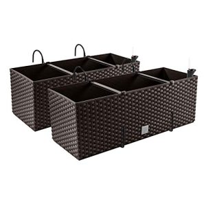 Flower boxes with water storage PAFEN 2X flower boxes