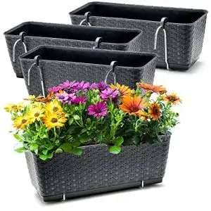 Blumenkasten bigdean 4er set blumenkaesten fuer balkon gelaender