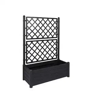 Blumenkasten mit rankgitter kreher xl rankgitter spalier