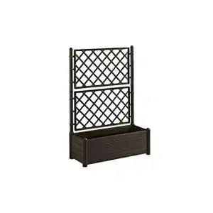 Blumenkasten mit rankgitter stefanplast herstera 10014400