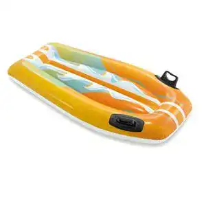 Bodyboard intex joy rider aufblasbarer wellenreiter gelb