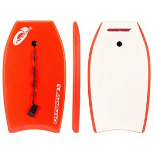 Bodyboard Osprey Interceptor mit Leine, Boogieboard für Kinder