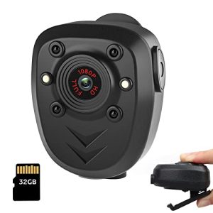 Bodycam Anorwlts Mini-Körperkamera, Video-Recorder, tragbar