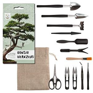 Herramientas para bonsái HappySeed Juego de herramientas para bonsái 13 piezas