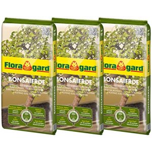 Terriccio per bonsai Floragard 3x5L, terriccio speciale per bonsai esigenti
