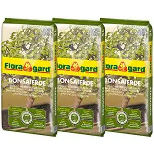 Bonsaierde floragard 3x5l spezialerde fuer anspruchsvolle bonsais