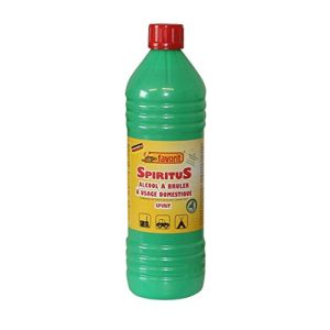 Denatured alcohol Gliub Favorit Spiritus 6 x 1 liter bottle