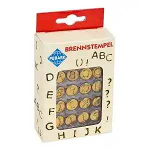 Brennstempel pebaro 20400 fuer brandmalerei pyrographie