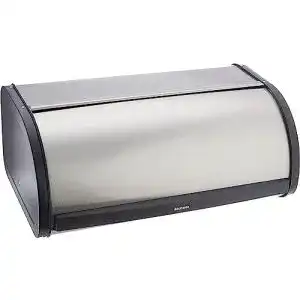 Brotkasten brabantia roll matt steel fingerprint proof