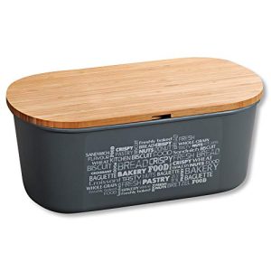 Caixa de pão Kesper | Caixa de pão, material: melamina, bambu