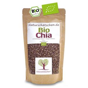 Chia tohumları doğal hazineler test edilmiş organik chia tohumları
