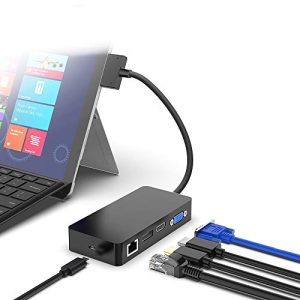 Chipkaartlezer Eletrand Surface Pro Dock Hub, 3X USB 3.0-poort