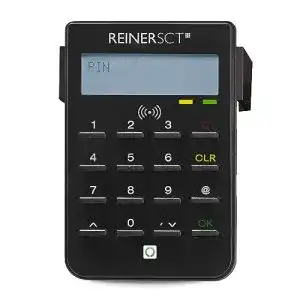 Chipkartenleser reiner sct cyberjack rfid chip kartenlesegeraet 1