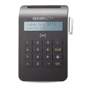 Chipkartenleser reiner sct cyberjack rfid chip kartenlesegeraet