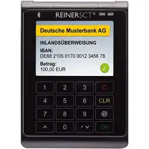 Chipkartenleser reiner sct cyberjack wave bluetooth usb