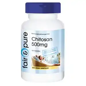Chitosan fair pure 500mg hochdosiert natuerlich