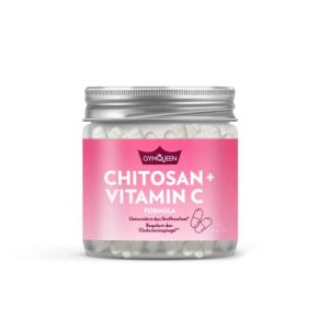 Chitosan GymQueen + Vitamin C 120 capsules, vitamin C