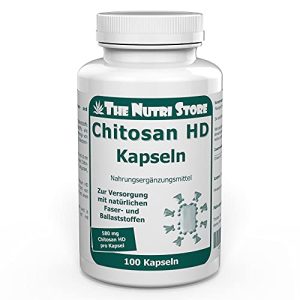 Chitosan The Nutri Store HD capsules 100 pieces.