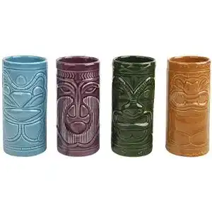 Cocktailglas mikamax tiki becher mugs 4er set keramik