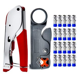 Crimping pliers moinkerin compression pliers set stripping tool