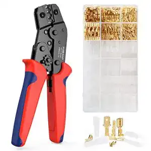 Crimpzange tubtap flachsteckhuelsen set flachsteckhuelsenzange