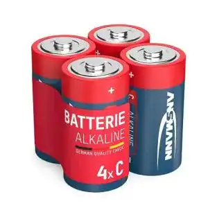 D batterien ansmann batterien baby c lr14 4 stueck 15v alkaline