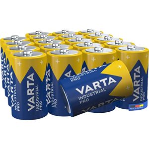 Baterias D Baterias Varta D Mono, 20 peças, Industrial Pro