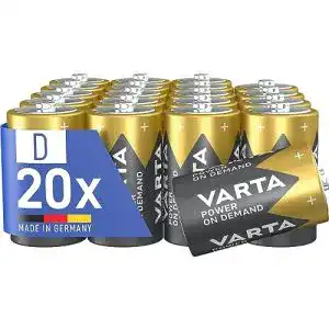 D batterien varta batterien d mono 20 stueck power on demand