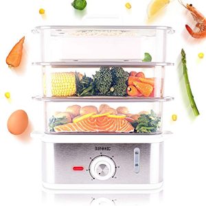 Steamer Duronic FS87 870 W | 3 steamer containers BPA-free | 10,6L