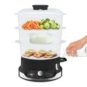 Dampfgarer seb 3 koerbe 800w vc204800 1