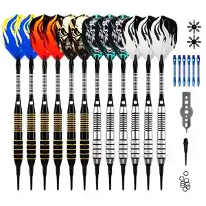Dartpfeile one80 professional perfection mit kunststoffspitze