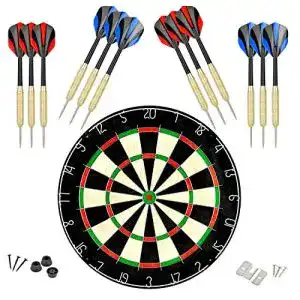 Dartscheiben linkvisions dartscheibe mit klammerfreiem bulls eye 1