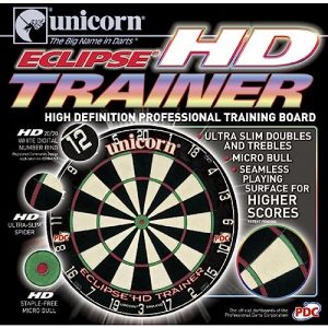 Dartscheiben Unicorn Eclipse HD Trainer Bristle Dartboard - dartscheiben unicorn eclipse hd trainer bristle dartboard 1