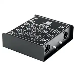 Di box pronomic pdi 20 passive stereo 15 hz 30 khz