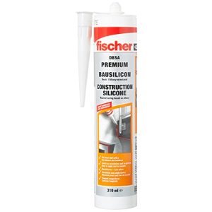 Sealing compound fischer premium construction silicone, low-odour silicone
