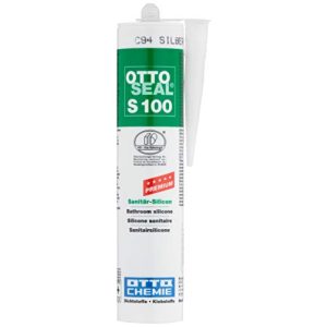 Sealant OTTOSEAL S 100 premium sanitary silicone 300 ml