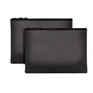 Dokumentenmappe heyqk 2 stk schwarz feuerfeste
