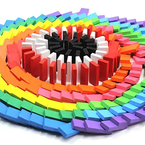 Dominosteine von Buygoo – 240 Teile Kinder Domino Rallye Set