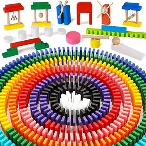 Dominosteine lewo 1000 stueck hoelzern domino set klassisch