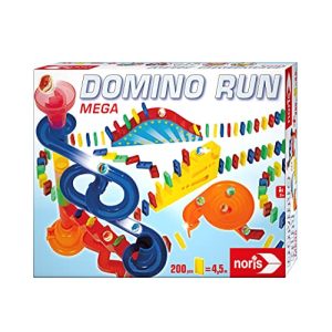 Dominosteine Noris 606065647 Domino Run Mega-Set, 200 Steine