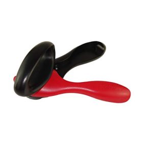 Blikopener Tupperware keukenhulpopener zwart-rood D159