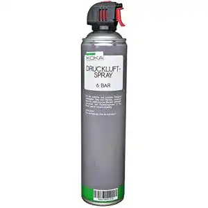 Druckluftspray koka 6 bar 600ml allzweck reiniger mit roehrchen