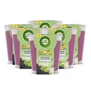 Duftkerzen air wick wohlfuehl duftkerze im glas brombeere