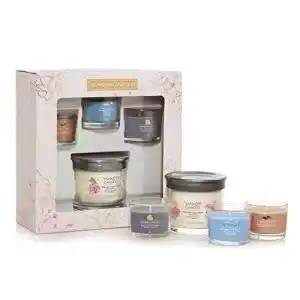 Duftkerzen yankee candle geschenkset 3 duftende gefuellte