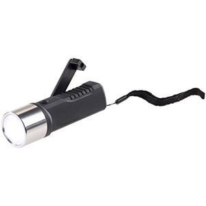 Dynamo flashlight Lunartec flashlight crank