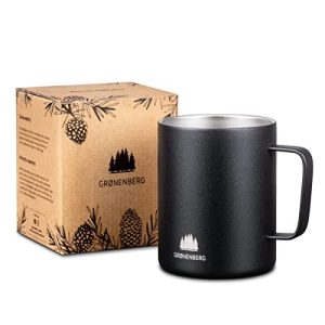Stainless steel mug Groenenberg cup stainless steel 350 ml | Double-walled